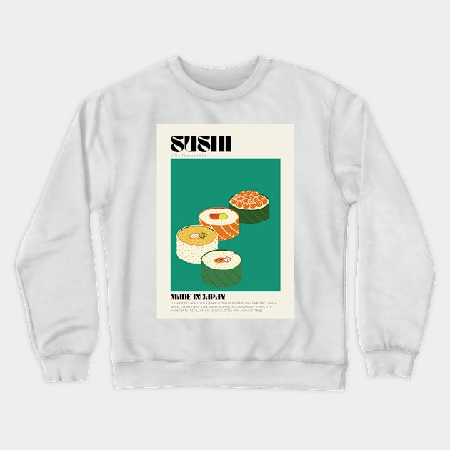 Sushi Crewneck Sweatshirt by osmansargin